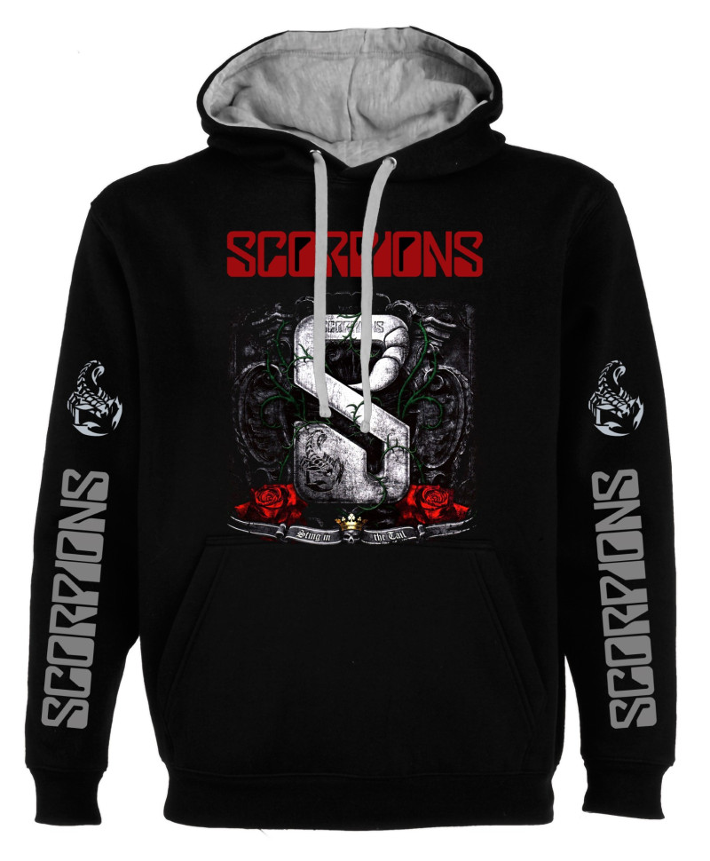 HOODIES Scorpions, Sting in the tail, men's sweatshirt, hoodie, Premium quality